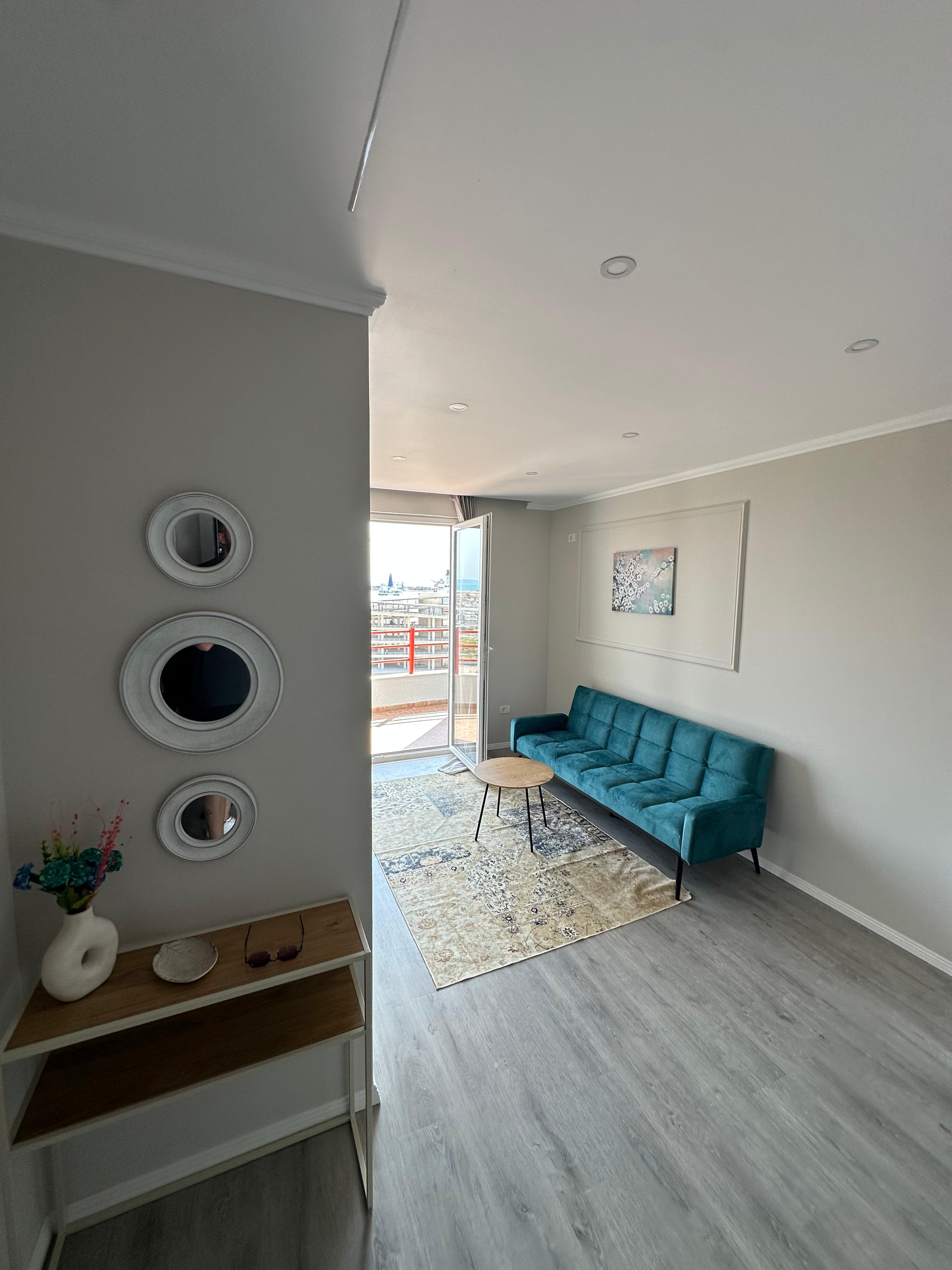 Studio apartment for sale sea view, near the marina, durres.