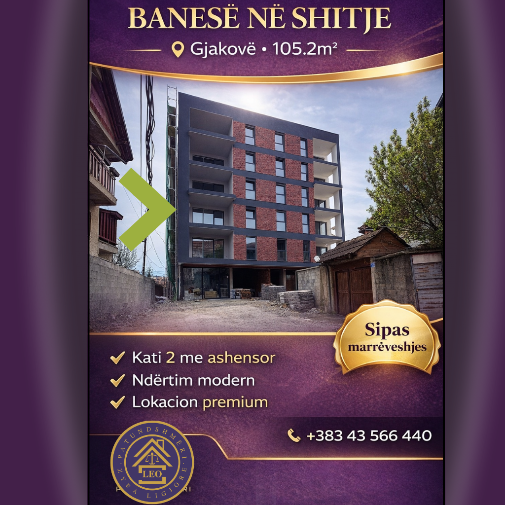 Banesë në shitje – Gjakovë
