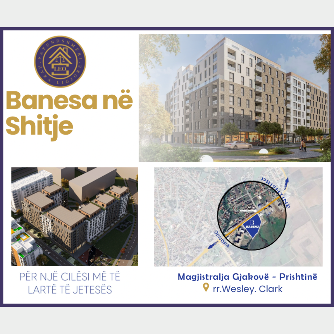 Banesa në shitje në Gjakovë kompleksi b3
