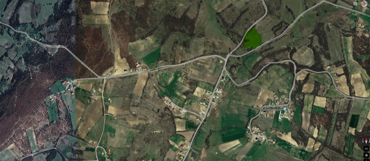 Venta de 2 hectáreas y 50 ares de tierra en binxhe, municipalidad de Klinë (3)