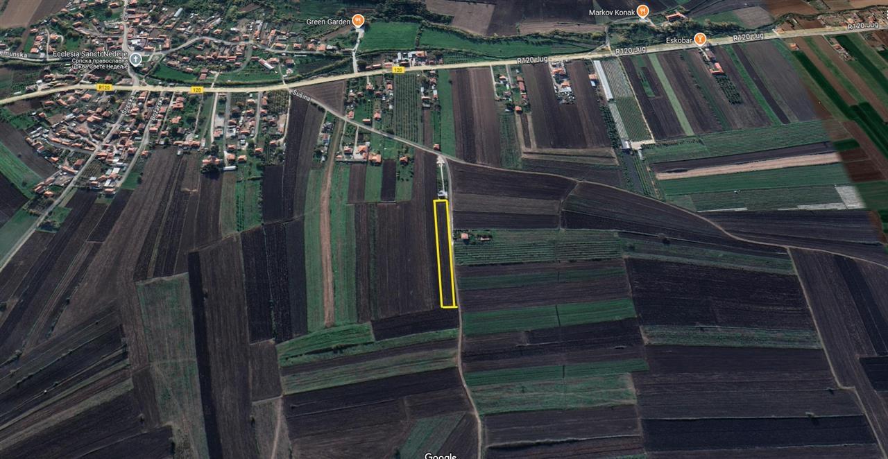 32 ares de terrain à vendre à gushtericë e epërme, commune de graqanicë