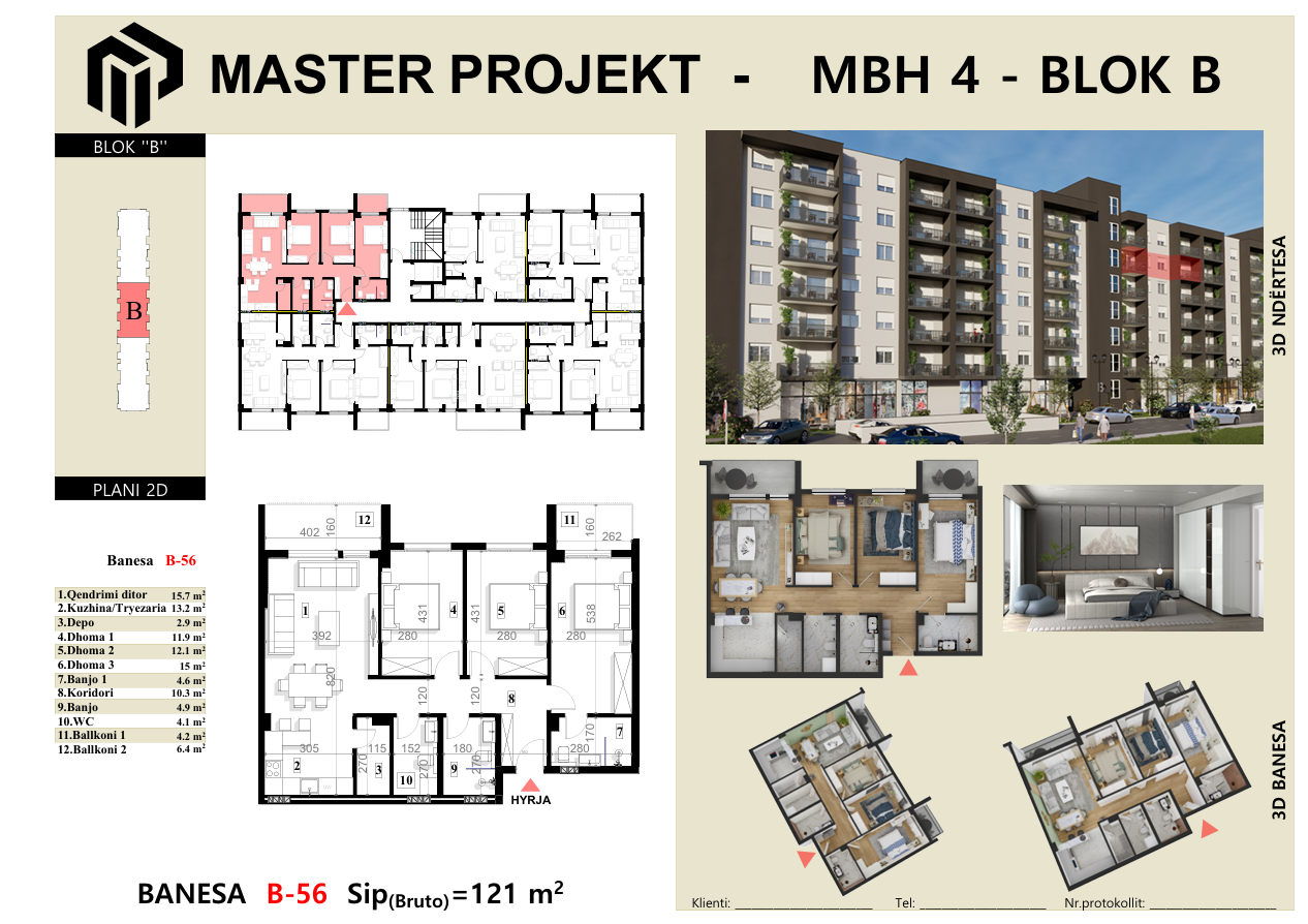 Appartamento "Mbh4-rr.nashecit"