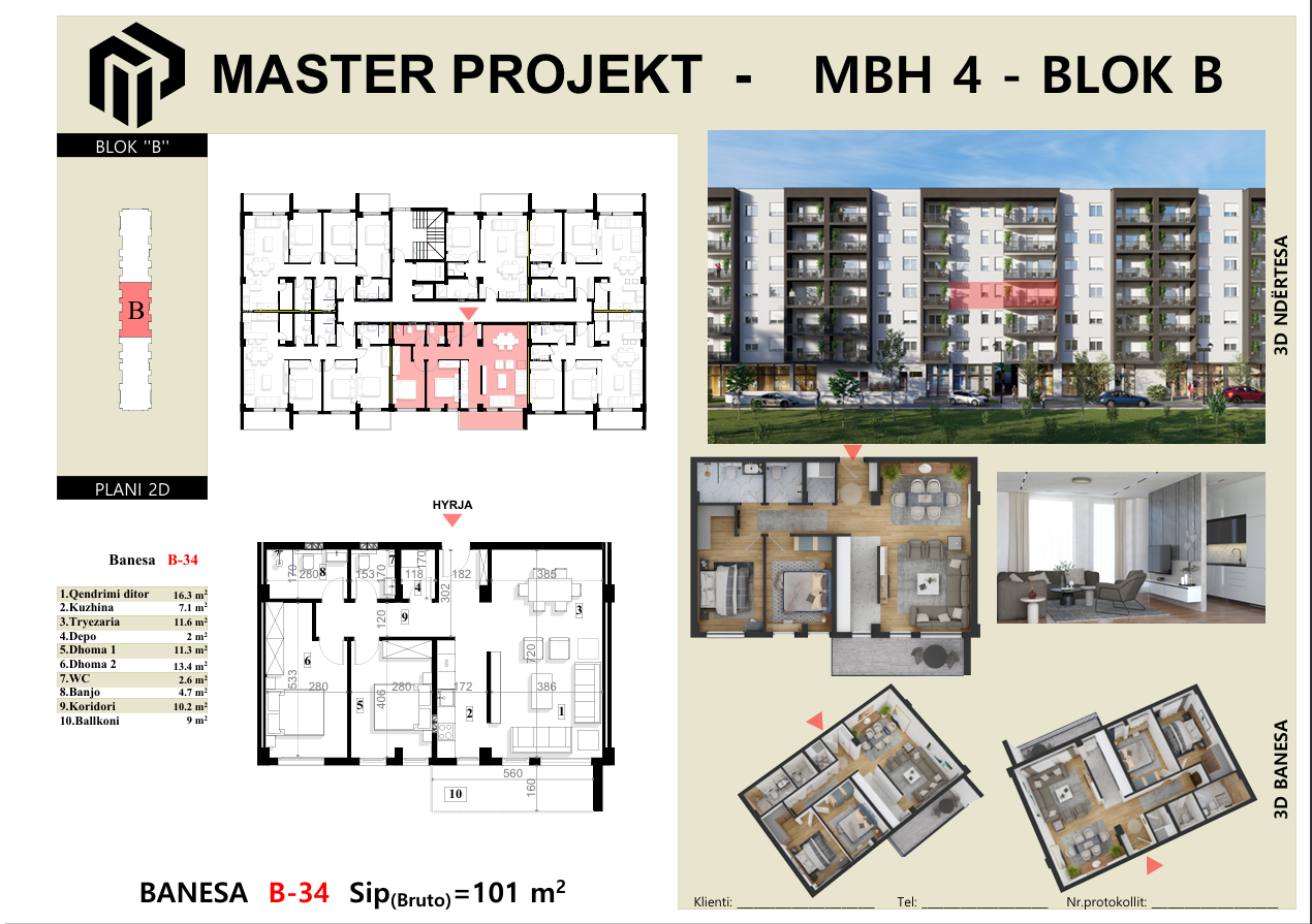 Appartement "Mbh4-rr.nashecit"