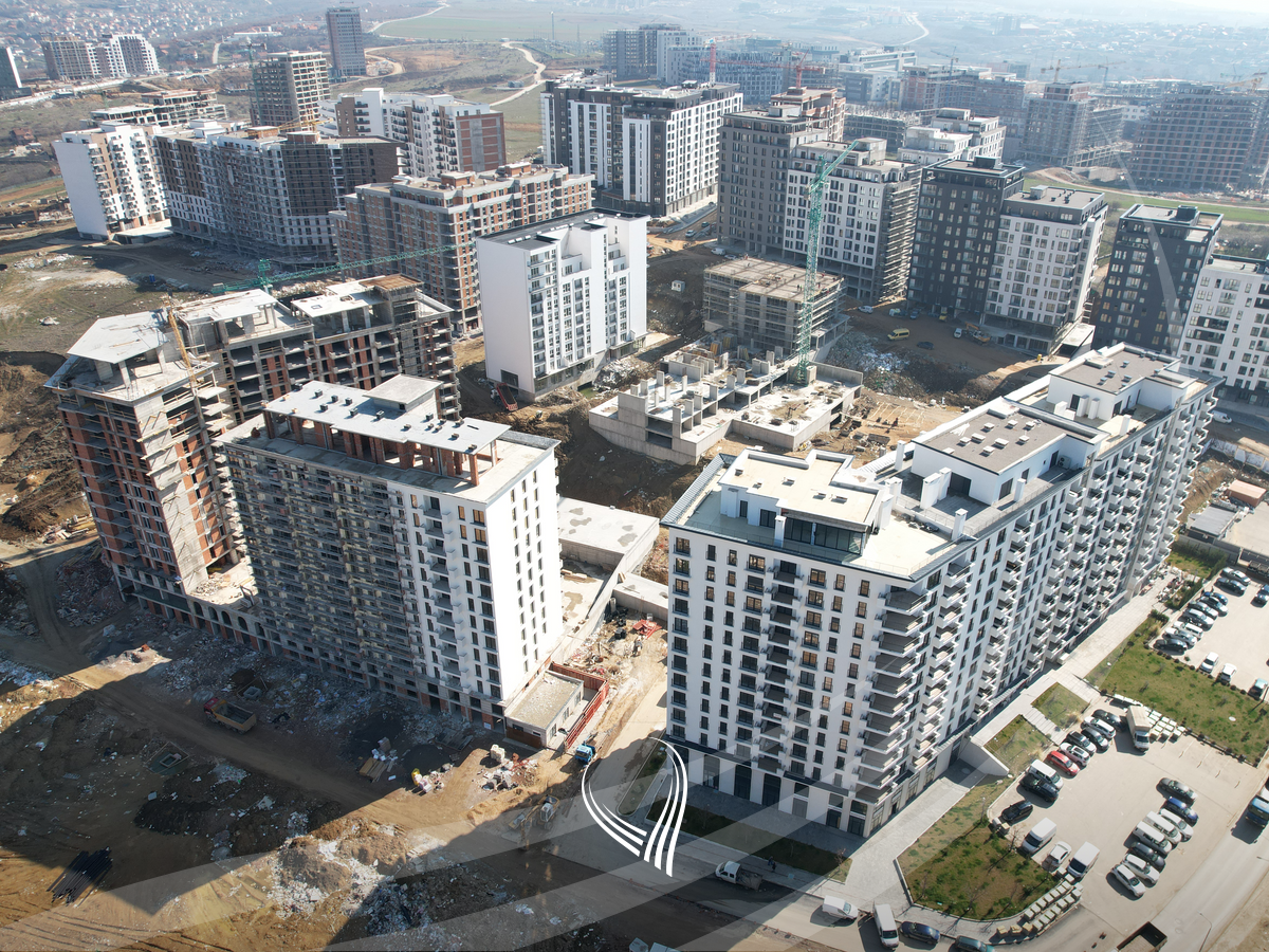 Apartamento con 2 habitaciones en venta en el barrio Prishtina e Re – Albanica residence