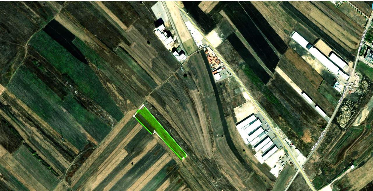 77 ar für den verkauf in konjuh, 350m von der Prishtinë-Ferizaj straße (3)