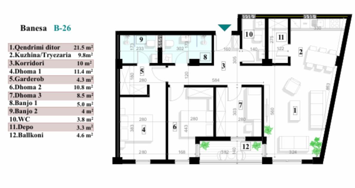 Appartement dans mbh3/b-26 (6)