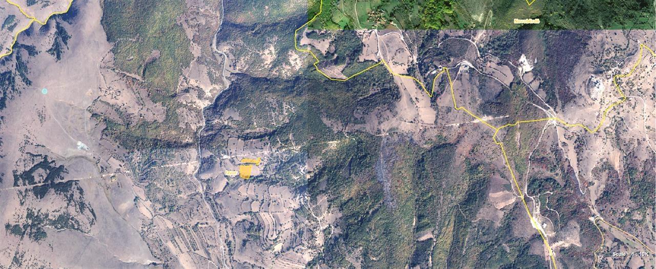 Venta de 100 ari de tierra en izvor, municipalidad de novobërdë