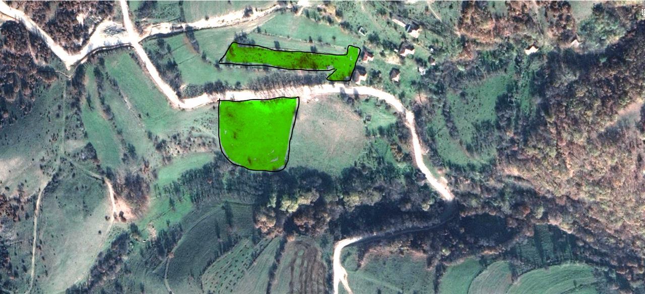 Venta de 100 ari de tierra en izvor, municipalidad de novobërdë