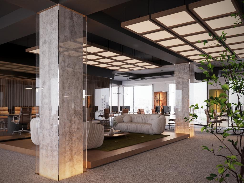 Espace commercial pour bureau de 89 mètres carrés à louer dans le quartier Lakrishtë (5)