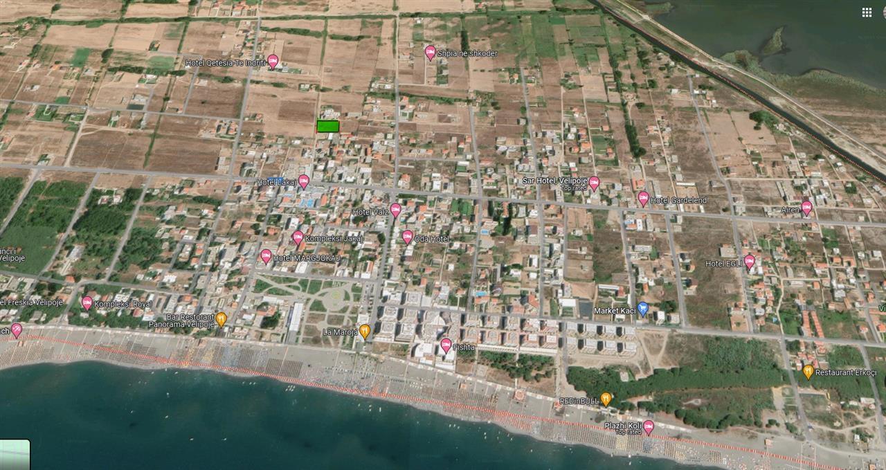 20 ar land in velipojë zu verkaufen, albanien