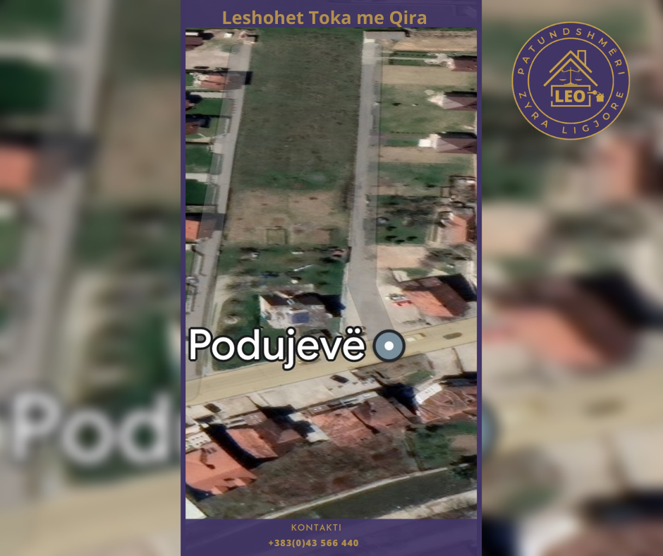 Toka më qira- 64 ari në Podujevë