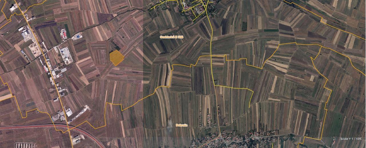 Verkauf 2 hektar 30 ar land in gushtericë e ulët-graqanicë