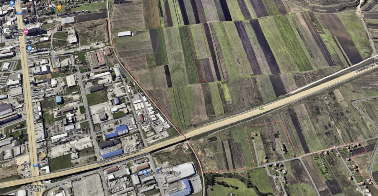 2 ha land zum verkauf in der industriezone Fushë Kosovë