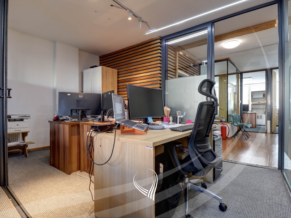 Office with 6 work rooms for rent in the city center (2)