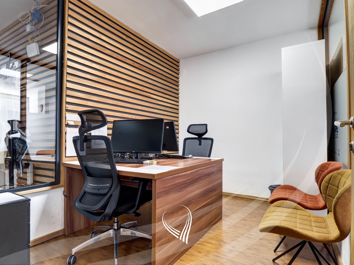 Office with 6 work rooms for rent in the city center (4)