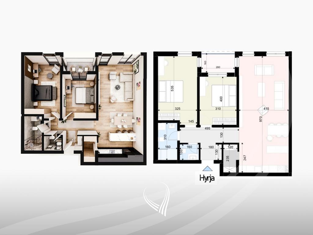 Appartement avec 2 chambres à vendre dans le quartier Prishtina e Re – Prishtina premium residence (6)