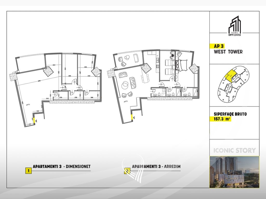 Wohnung mit 2 schlafzimmern zum verkauf im stadtteil Lakrishtë – Prishtina city center