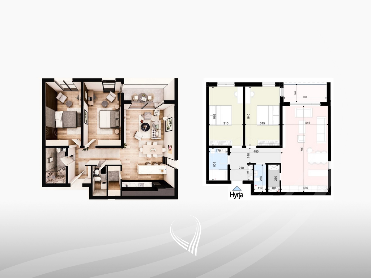 Apartamento com 2 quartos à venda no bairro Prishtina e Re – Prishtina premium residence (2)