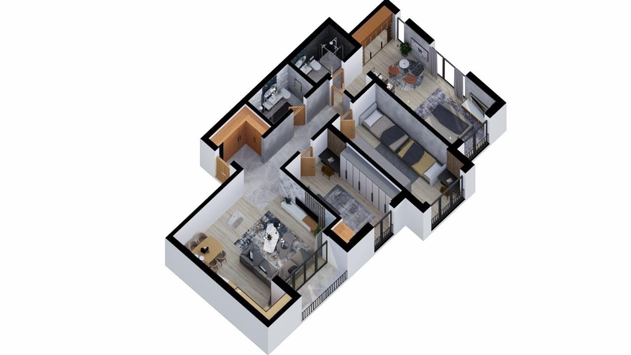 For sale 3-room apartment 140m² on the 8th floor in Prishtina e Re