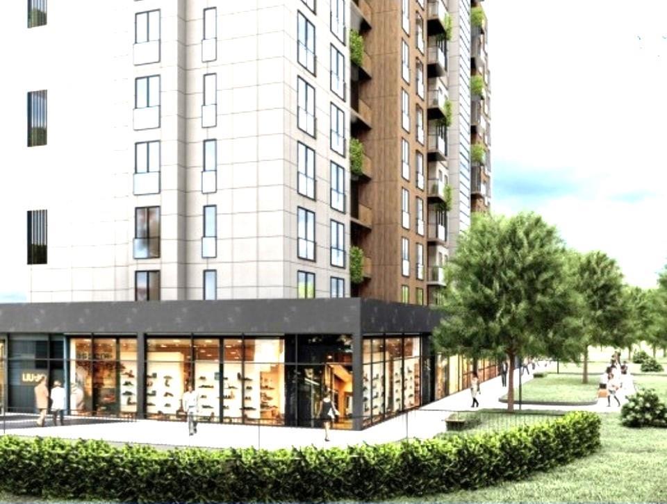 3-zimmer-wohnung 79m² im 10. Stock in Prishtina e Re