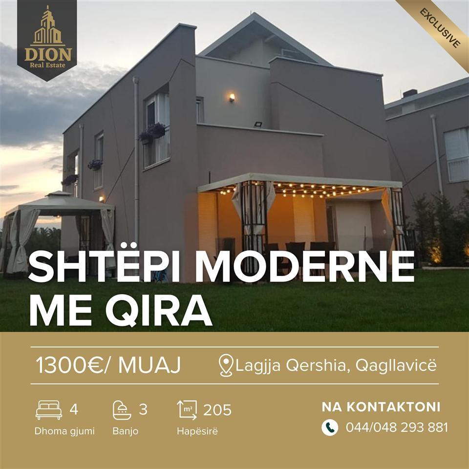 Shtëpi moderne për qira në lagjen qershia