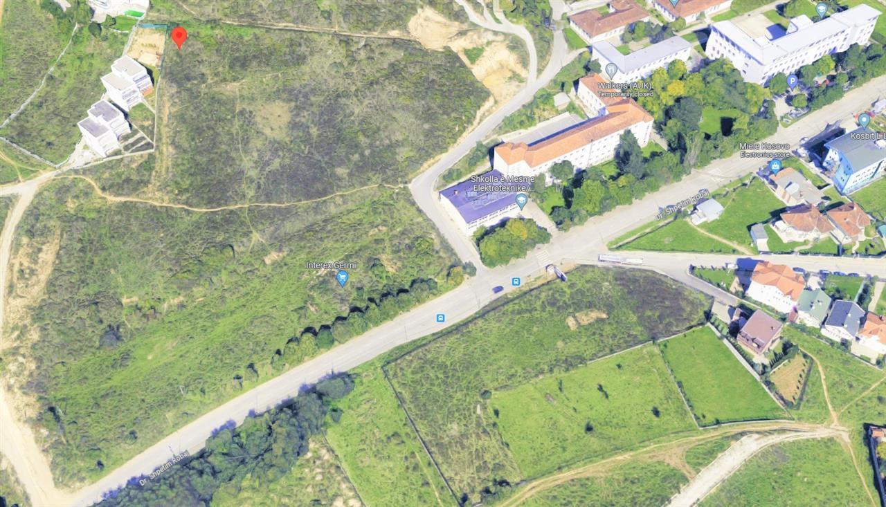 7.15 ares land behind interex on the road to gërmi