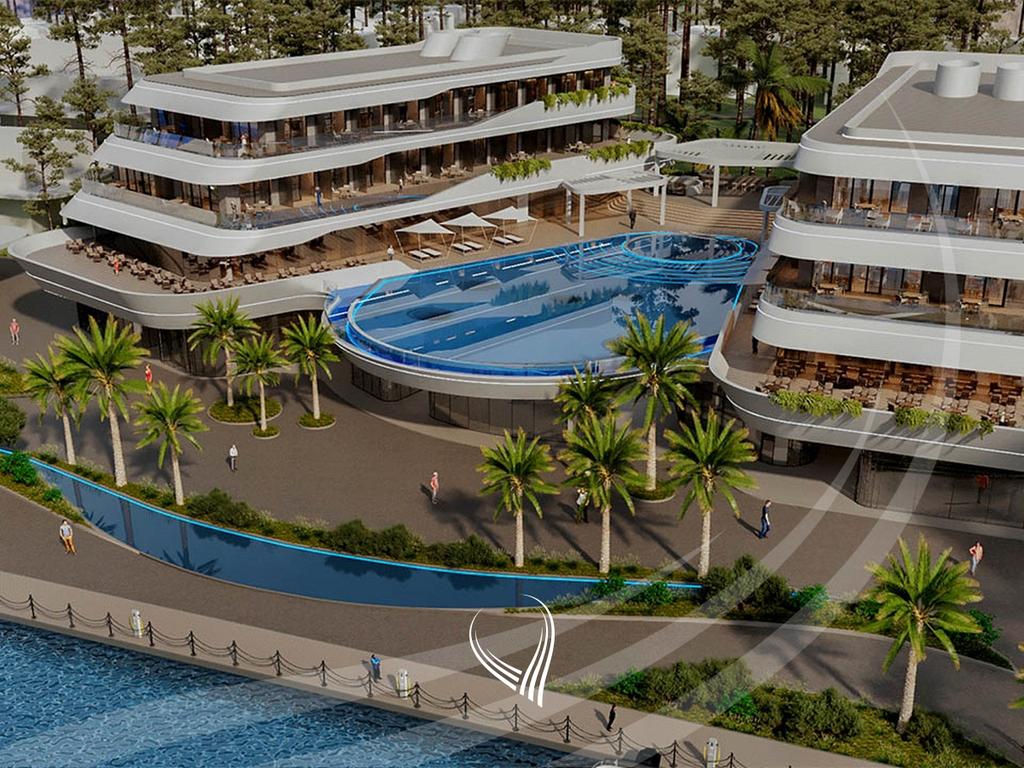 Appartamento duplex di 172 metri quadrati con cortile di 59,2 metri quadrati in vendita nel complesso porto lalzi – Baia di lalzi