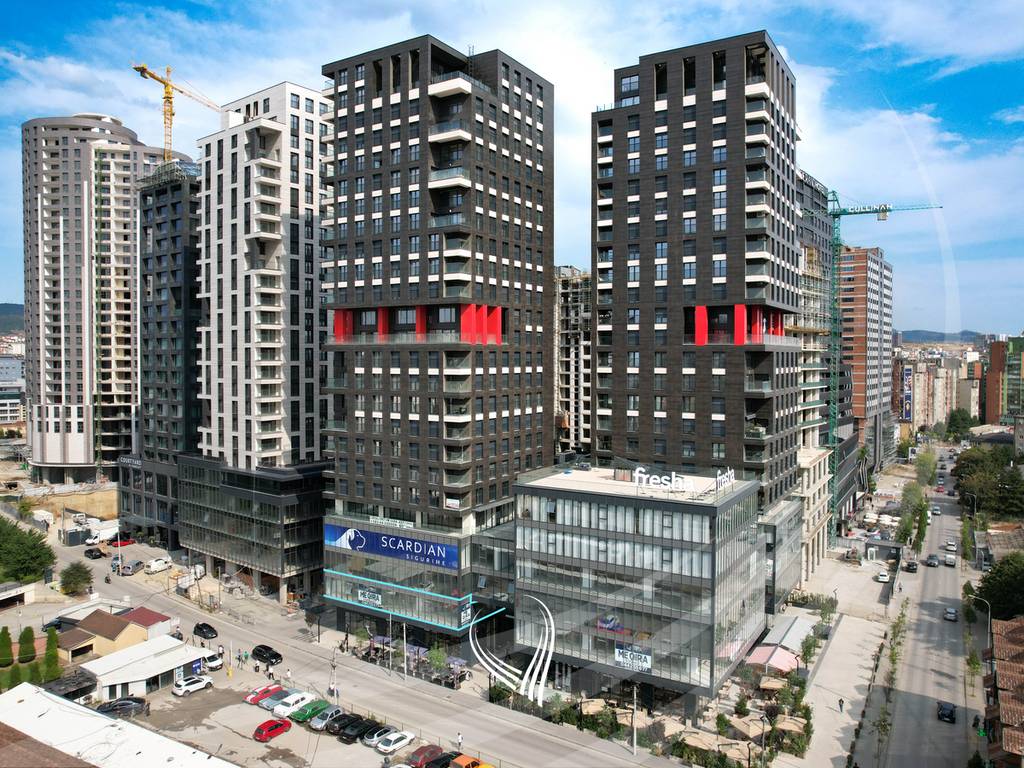 Office 585.95 square meters for rent in Lakrishtë neighborhood – Prime residence 2