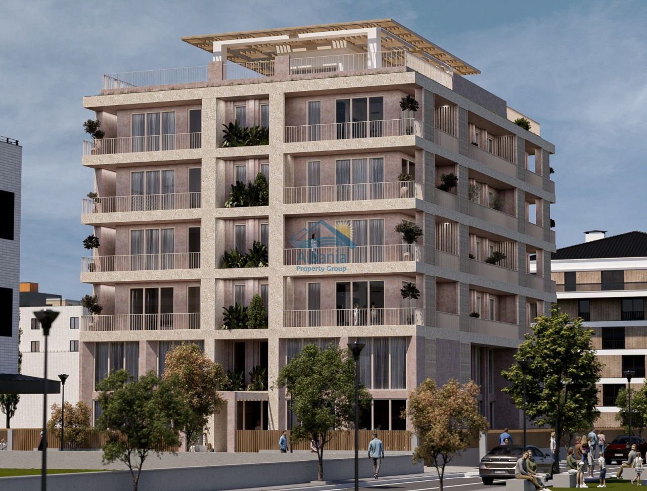 Apartamente të reja për shitje në radhimë Vlorë rivierë shqiptare