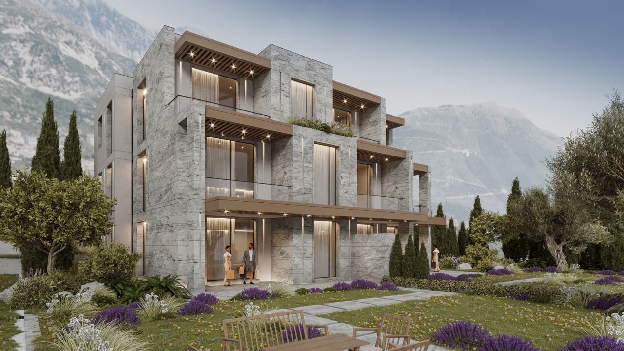 Appartamenti in costruzione in vendita a dhermi Vlorë, riviera albanese