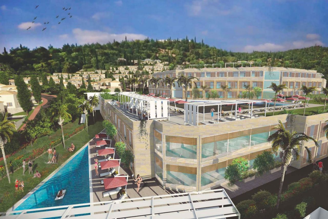 Apartamente për shitje në san nicolas resort në dhermi Vlorë shqipëri