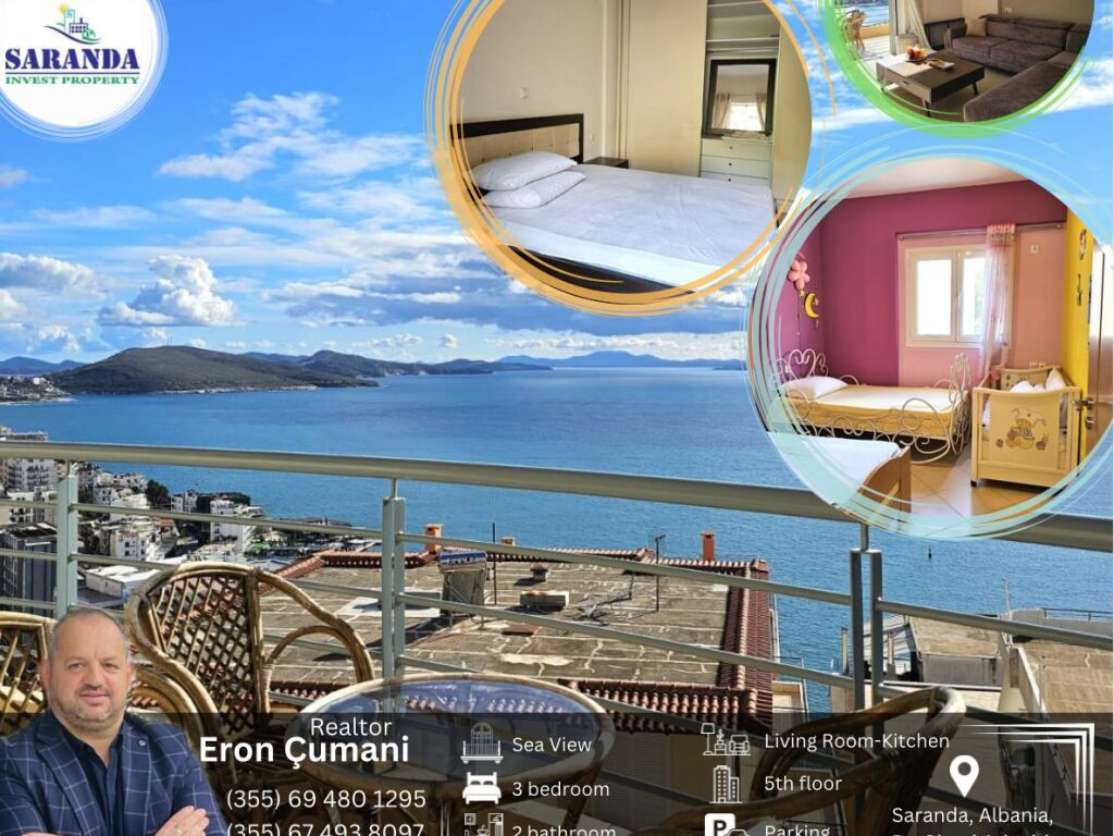 Three bedroom seaview apartment