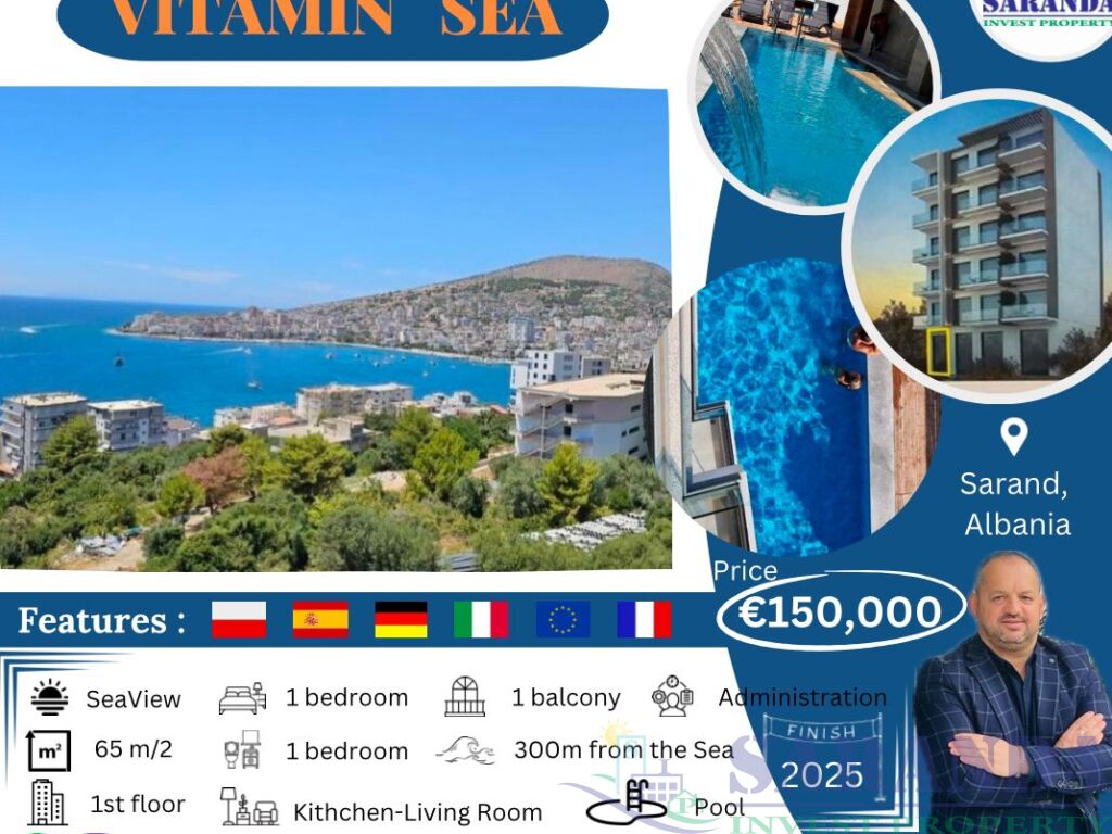 Three bedroom seaview apartment