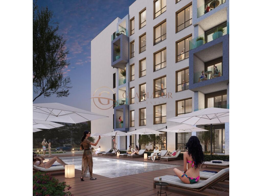 Piso 1+1 con plaza de aparcamiento en edificio grande nuevo!