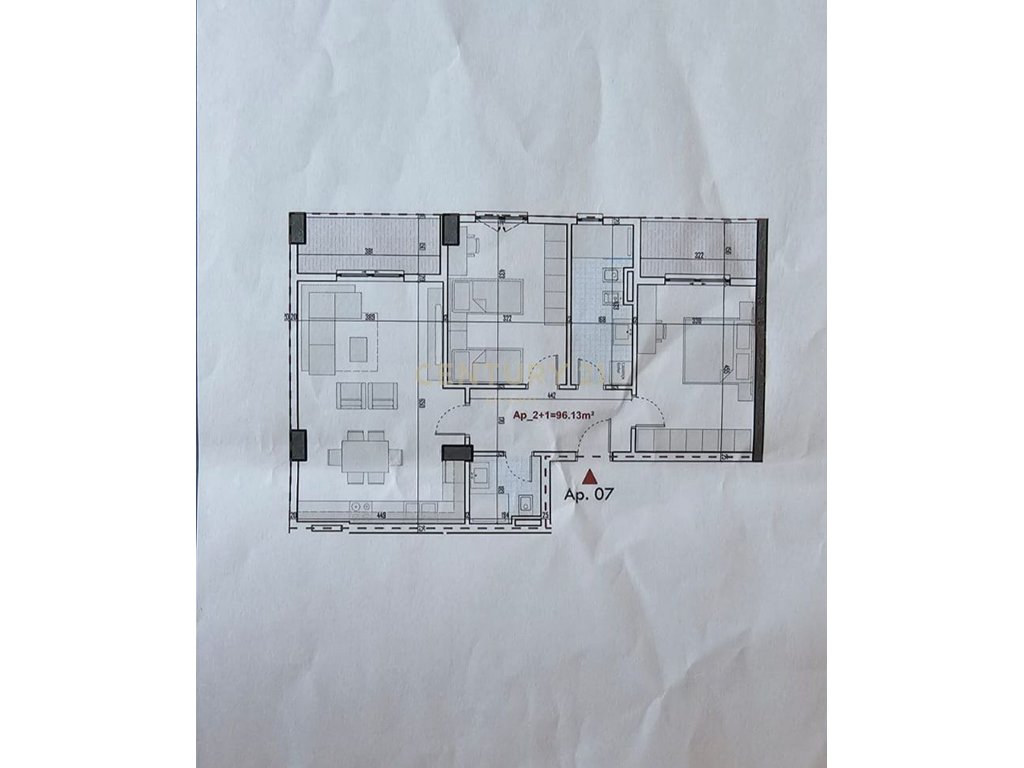 Appartamento 2+1+2 in vendita a ringside residences, a paskuqan! (2)