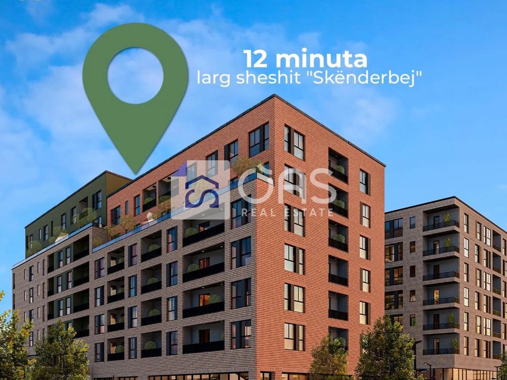 Apartment 1+1 for sale in paskuqan with installment payment