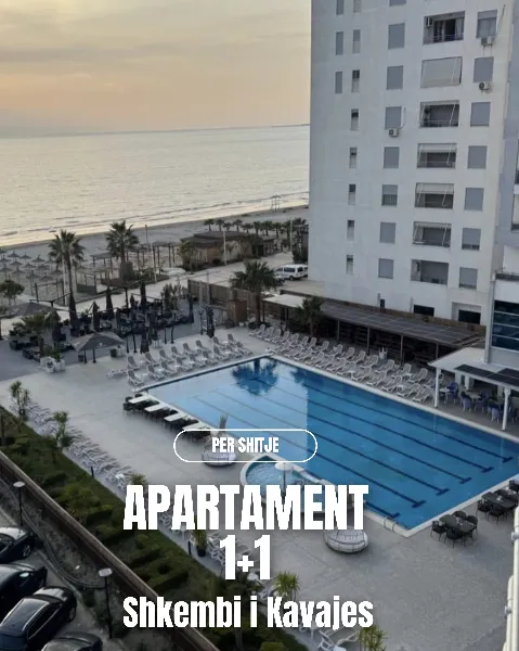 Apartamento en venta con vista al mar y piscina – Shkembi i kavajes