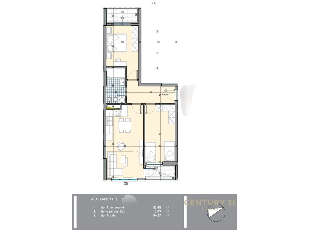 Piso 2+1 en venta en univers city