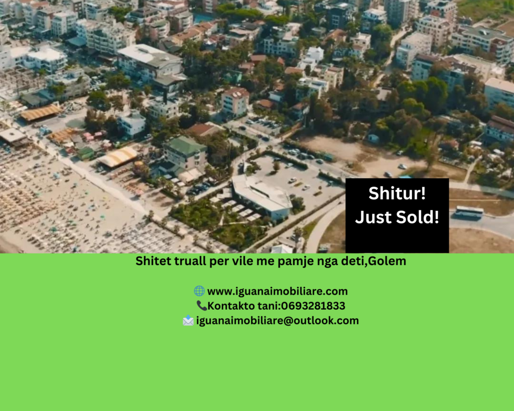 Terreno en venta para villa con vista al mar, golem