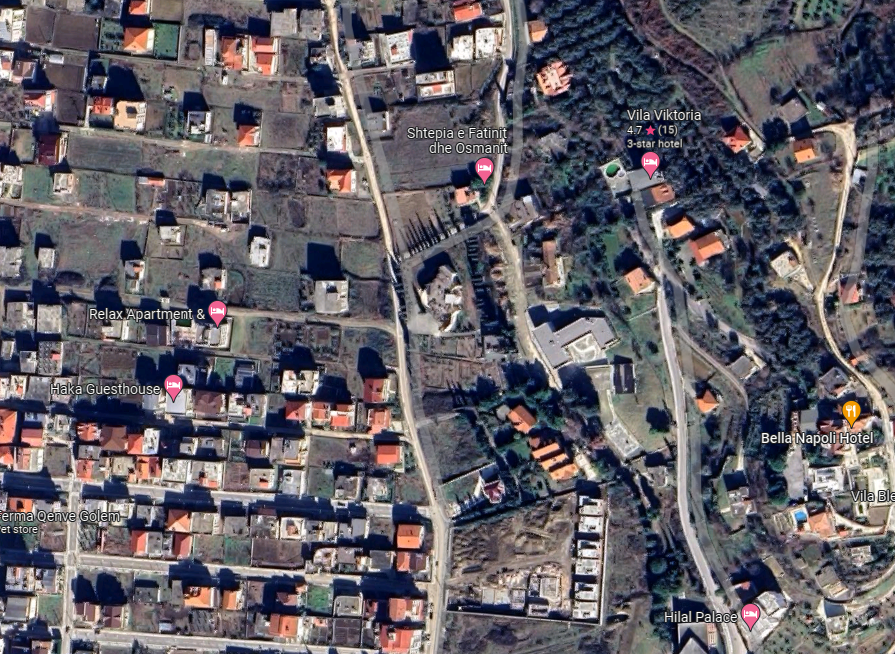Terreno in vendita per villa con vista mare, golem