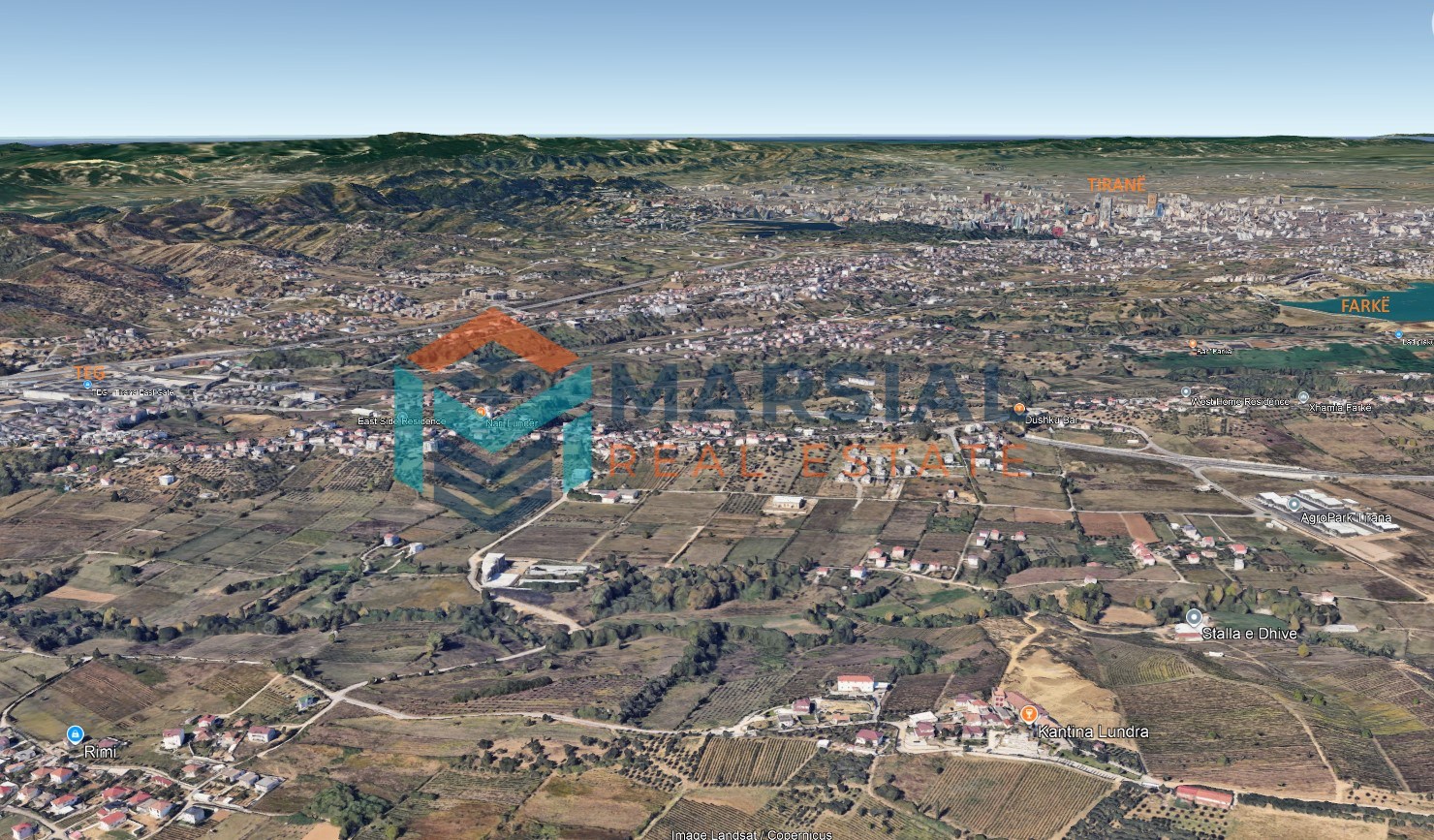 Land for sale fushë near lundër school, Tirana | marsial