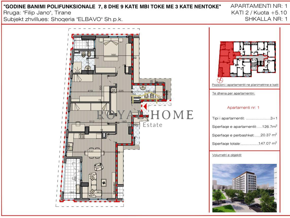 Appartement à vendre 3+1 sur le nouveau boulevard