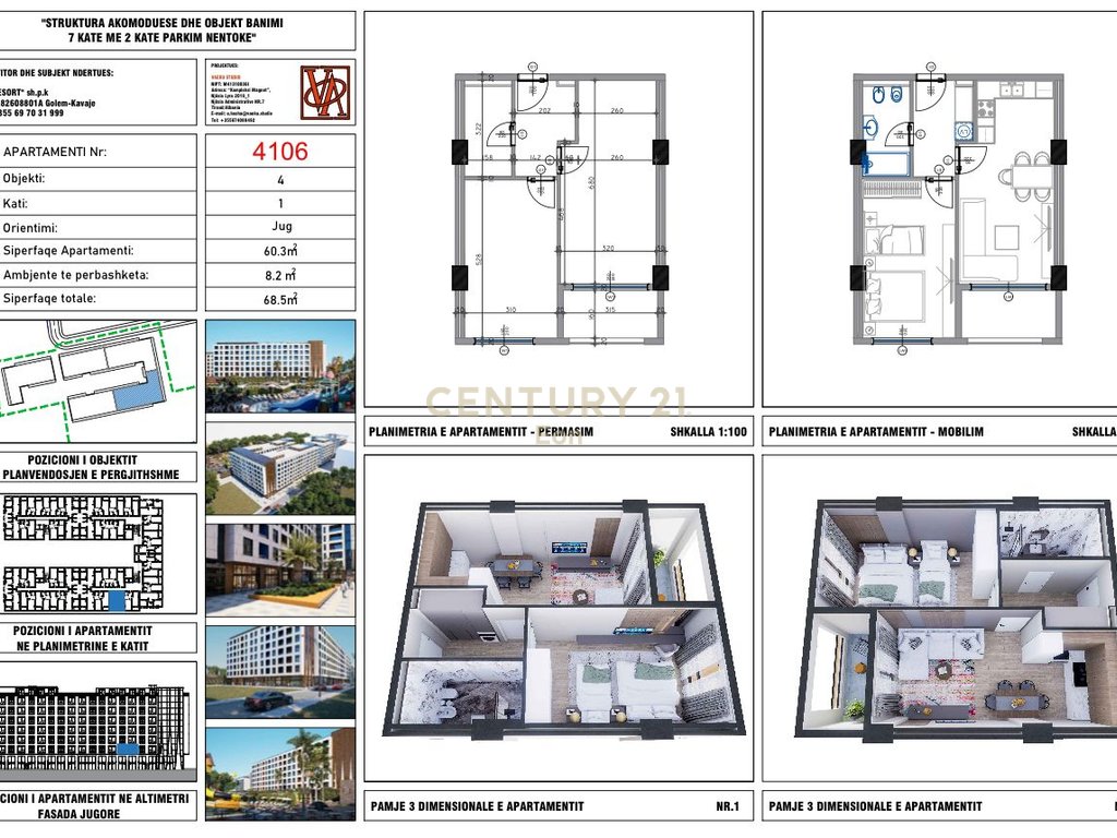 For sale 1+1 apartment at v.m residence!