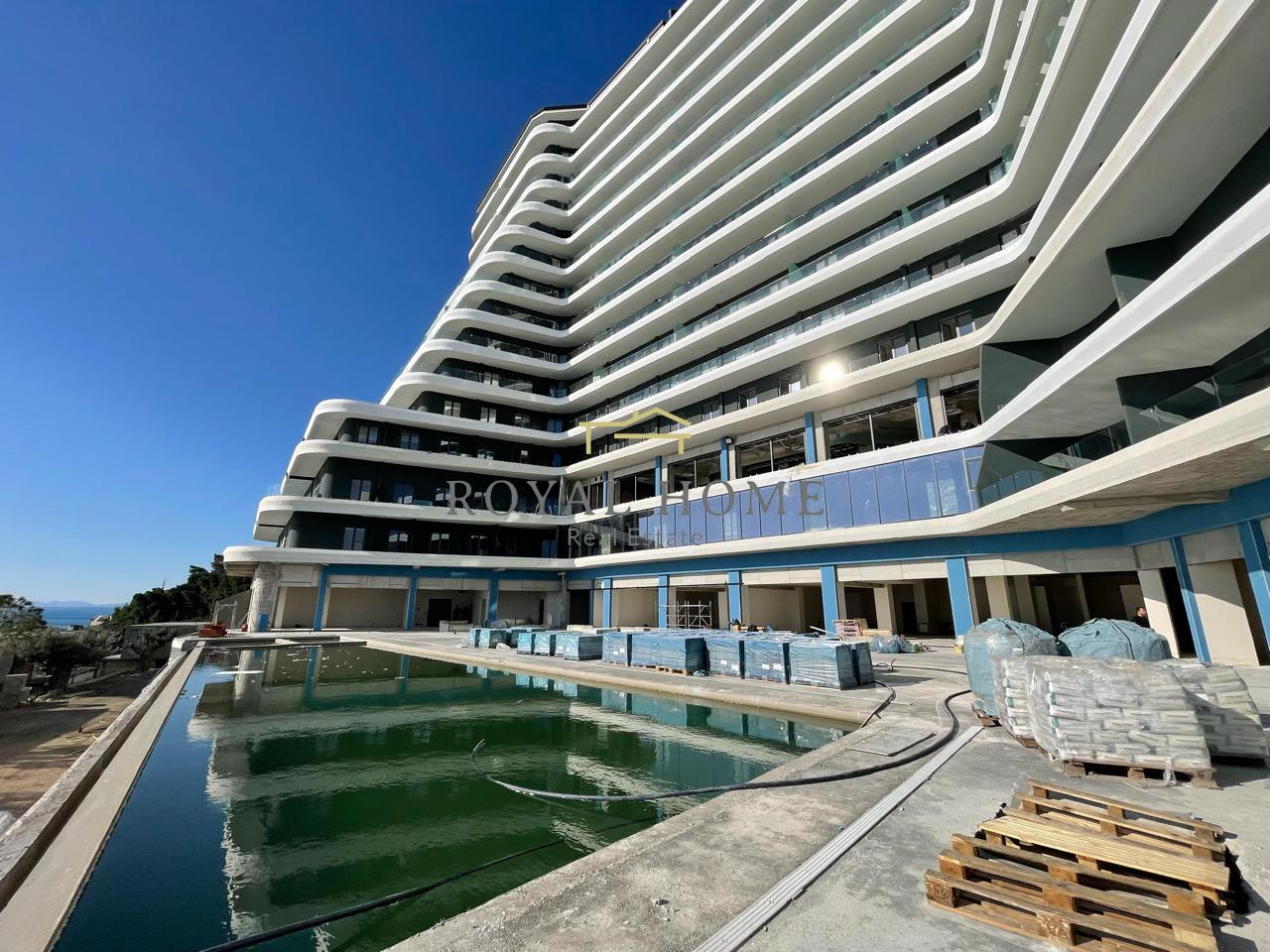 Ilyonis residence shëngjin, 1+1 wohnung zum verkauf