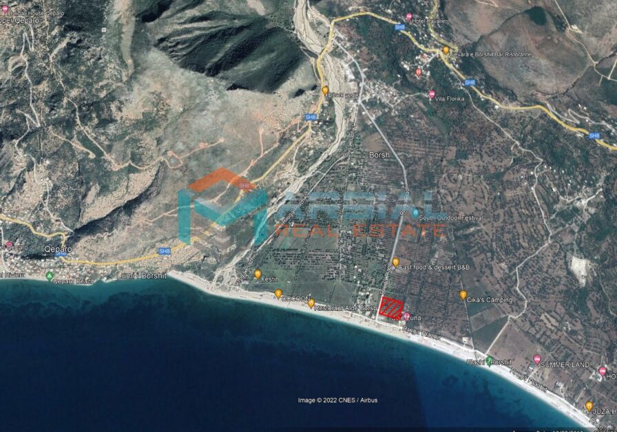 Terreno in vendita 8000 metri quadrati a borsh vicino al mare | marsial