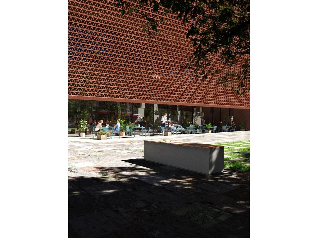 Bulevari nuevo, poste de estacionamiento