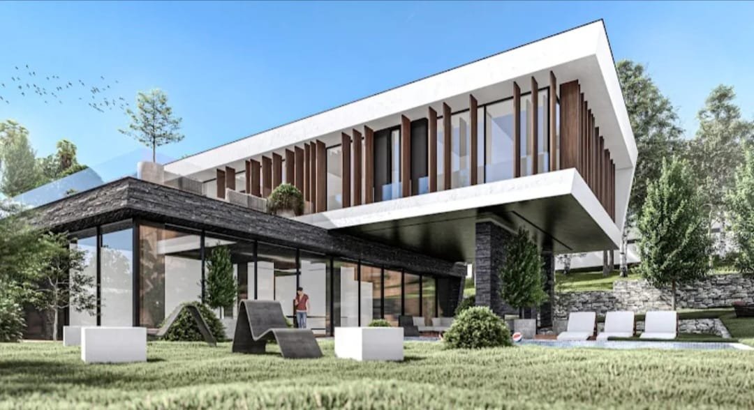 Luxuriöse moderne villa in east side – Raum, licht und perfekte lage in der nähe von teg — Rainbow - real estate albania