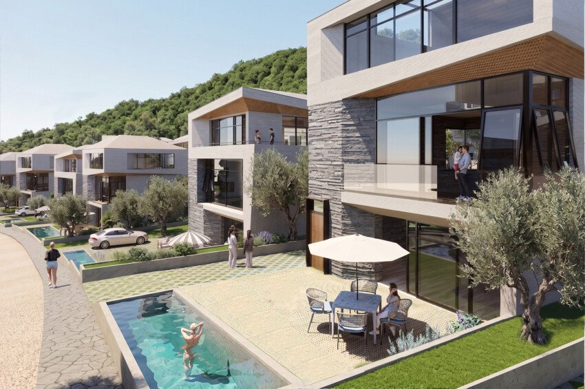 Neues wohnkomplex im herzen der natur – Mangull, kodrat e mulletit, gegenüber petrelë castle — Rainbow - real estate albania
