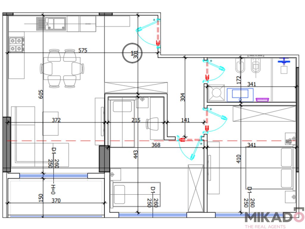 Apartment zum verkauf 2+1 im liburna residence, golem! (2)