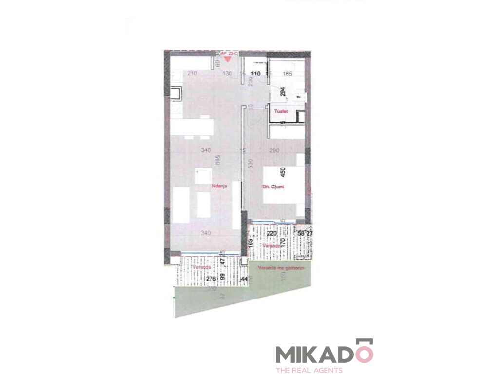 Shitet apartament 1+1 ne green coast 2!